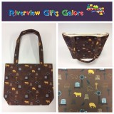 Medium Tote Bag - Farmers Fighting Spirit - Animals Medium Tote Bag - Farmers Fighting Spirit - Animals